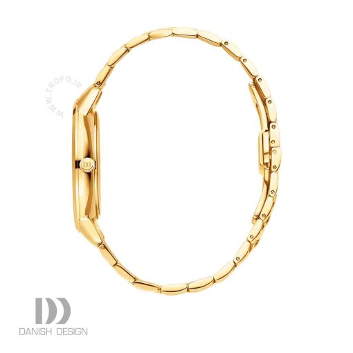 ساعت مچی عقربه ای مردانه دنیش دیزاین (Danish design) مدل IQ91Q1267 Akilia Day/Date Gold Link