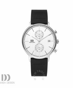 ساعت مچی عقربه ای مردانه دنیش دیزاین (Danish design) مدل IQ12Q1290 Koltur Chrono II Silver