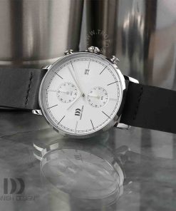 ساعت مچی عقربه ای مردانه دنیش دیزاین (Danish design) مدل IQ12Q1290 Koltur Chrono II Silver