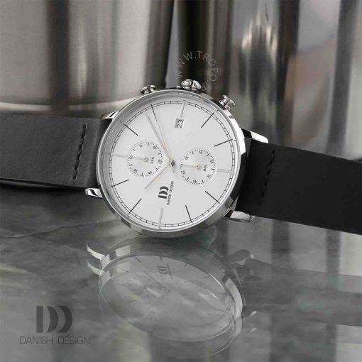 ساعت مچی عقربه ای مردانه دنیش دیزاین (Danish design) مدل IQ12Q1290 Koltur Chrono II Silver