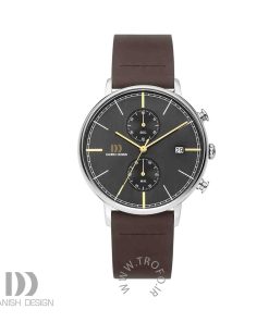 ساعت مچی عقربه ای مردانه دنیش دیزاین (Danish design) مدل IQ23Q1290 Koltur Chrono II Grey Gold